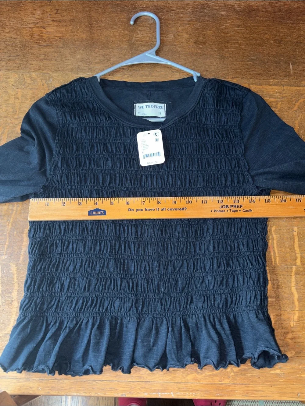 Free People - We The Free Sylvie Long Sleeve Top- NWT